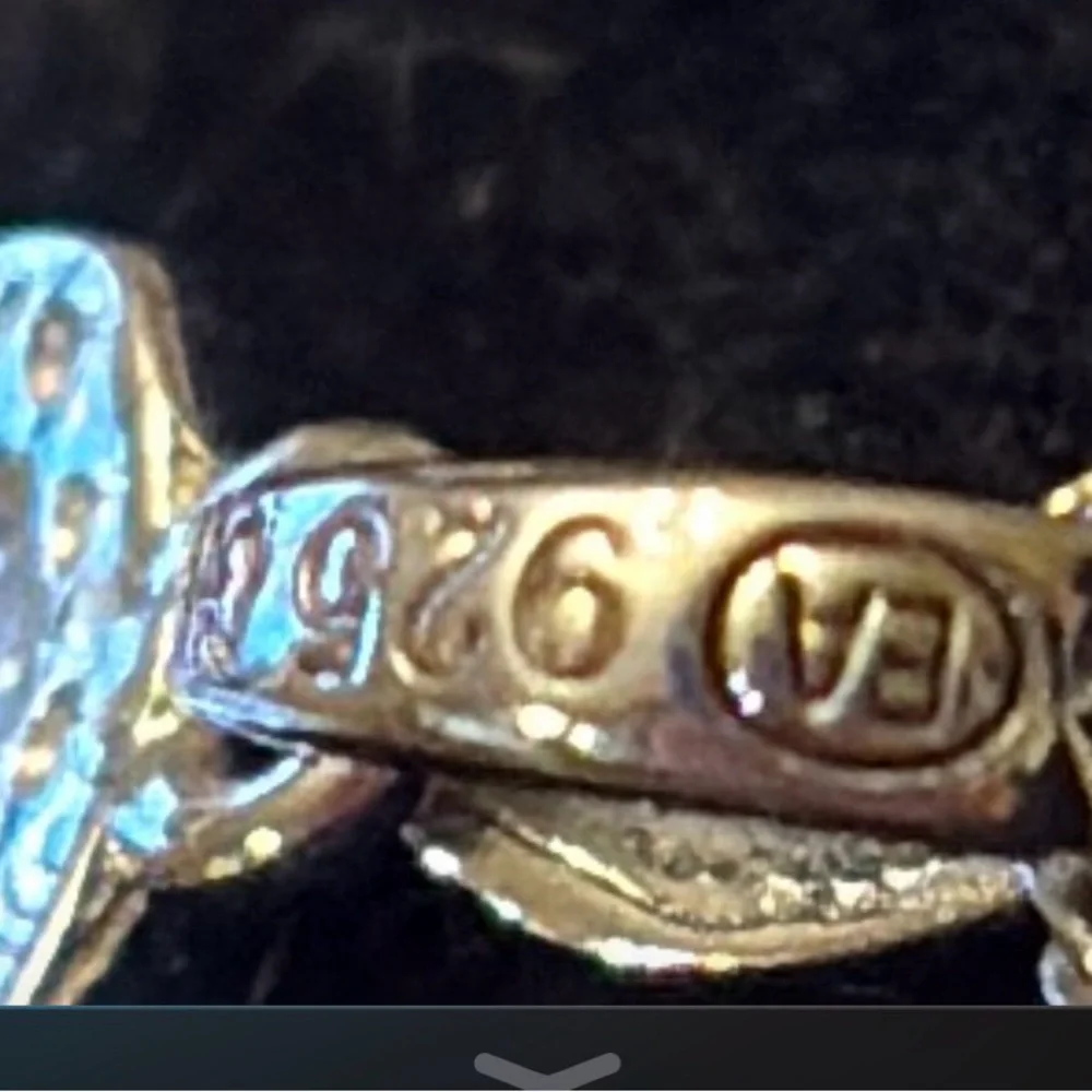 Sterling Silver and Diamond Wing Pendant Necklace - Picture 6 of 12